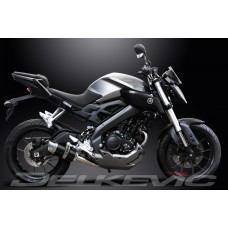 YAMAHA MT125 14-19 200MM ROUND CARBON FULL EXHAUST SYSTEM