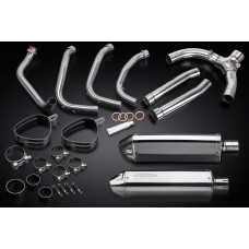 HONDA CBR1100XX 1996-2009 320MM TRI-OVAL STAINLESS 4-2 COMPLETE SYSTEM