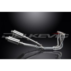 HONDA CBR1100XX 1996-2009 225MM OVAL STAINLESS 4-2 COMPLETE SYSTEM