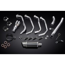 KAWASAKI Z900 17-24 200MM ROUND CARBON 4-1 FULL EXHAUST SYSTEM