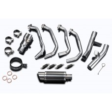 KAWASAKI VERSYS 1000 15-18 200MM ROUND CARBON 4-1 FULL EXHAUST SYSTEM