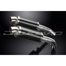 DUCATI 1198 1198S 08-12 225MM OVAL CARBON UC70 EXHAUST SYSTEM