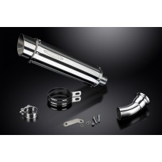 DUCATI HYPERSTRADA HYPERMOTARD 821/939 13-18 350MM ROUND STAINLESS DECAT EXHAUST