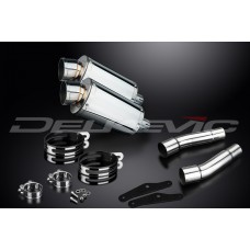 DUCATI MONSTER 620/695/800 2002-2008 225MM OVAL STAINLESS SS70 EXHAUST SYSTEM