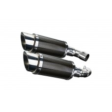 DUCATI MONSTER 696 2008-2014 200MM ROUND CARBON EXHAUST SYSTEM