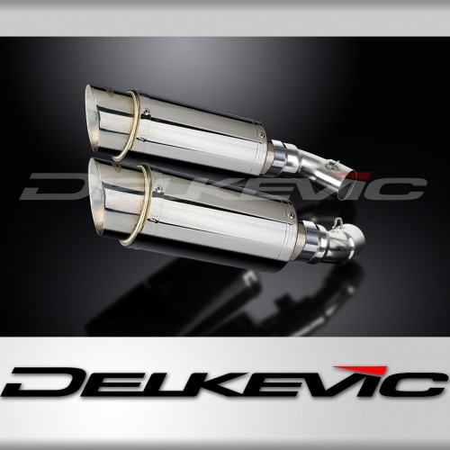 DUCATI MONSTER 696 2008-2014 200MM ROUND STAINLESS EXHAUST SYSTEM