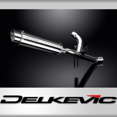 DUCATI MULTISTRADA 950 2017-2020 350MM ROUND STAINLESS DECAT EXHAUST SYSTEM