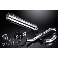 DUCATI MULTISTRADA 950 2017-2020 350MM ROUND STAINLESS DECAT EXHAUST SYSTEM