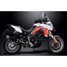 DUCATI MULTISTRADA 950 2017-2020 350MM ROUND CARBON DECAT EXHAUST SYSTEM