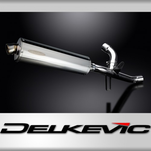 DUCATI MULTISTRADA 950 2017-2020 450MM OVAL STAINLESS DECAT EXHAUST SYSTEM