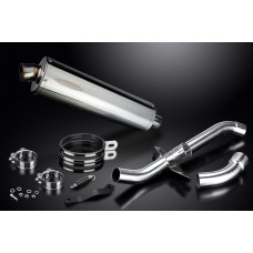 DUCATI MULTISTRADA 950 2017-2020 450MM OVAL STAINLESS DECAT EXHAUST SYSTEM