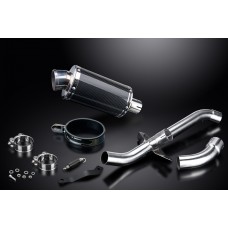 DUCATI MULTISTRADA 950 2017-2020 225MM OVAL CARBON DECAT EXHAUST SYSTEM