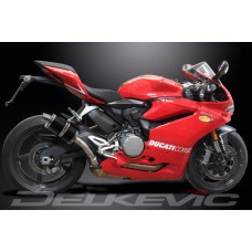 DUCATI PANIGALE 959 2016-2018 225MM OVAL CARBON EXHAUST SYSTEM