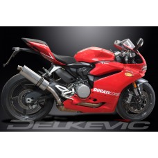 DUCATI PANIGALE 959 2016-2018 350MM OVAL STAINLESS EXHAUST SYSTEM