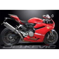 DUCATI PANIGALE 959 2016-2018 450MM OVAL STAINLESS EXHAUST SYSTEM