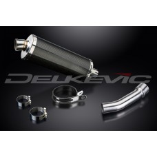 DUCATI PANIGALE 959 2016-2018 350MM OVAL CARBON EXHAUST SYSTEM