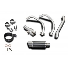 YAMAHA MT-07 FZ07 14-21 200MM ROUND CARBON FULL EXHAUST SYSTEM