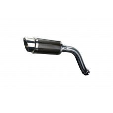 SUZUKI SV650 03-15 HI LEVEL 200MM ROUND CARBON EXHAUST SYSTEM