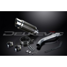 SUZUKI SV650 03-15 HI LEVEL 200MM ROUND CARBON EXHAUST SYSTEM