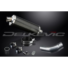 SUZUKI SV650 2016-2023 350MM OVAL CARBON SILENCER KIT