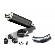 SUZUKI SV650 2016-2023 350MM OVAL CARBON SILENCER KIT