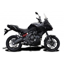KAWASAKI KLE650 VERSYS 15-23 200MM ROUND CARBON FULL EXHAUST SYSTEM