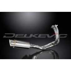 KAWASAKI NINJA 650-Z650 2017-2024 200MM ROUND STAINLESS COMPLETE EXHAUST SYSTEM