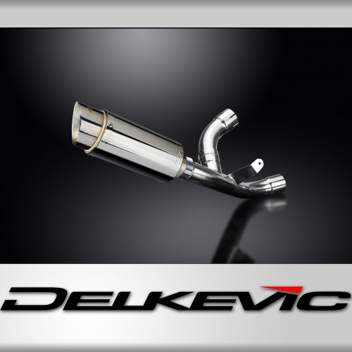 DUCATI 939 SUPERSPORT 17-19 DE-CAT 200MM ROUND STAINLESS EXHAUST SYSTEM