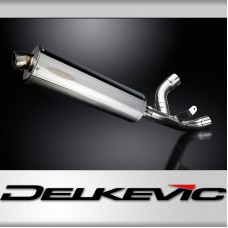 DUCATI 939 SUPERSPORT 17-19 DE-CAT 450MM OVAL STAINLESS EXHAUST SYSTEM