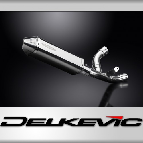 DUCATI 939 SUPERSPORT 17-19 DE-CAT 320MM TRI OVAL STAINLESS EXHAUST SYSTEM