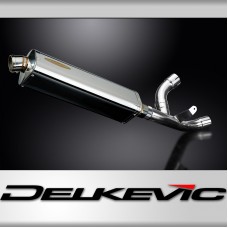 DUCATI 939 SUPERSPORT 17-19 DE-CAT 420MM TRI OVAL STAINLESS EXHAUST SYSTEM