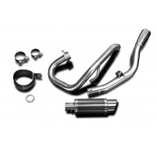 YAMAHA WR125R 09-18 200MM ROUND CARBON FULL EXHAUST SYSTEM