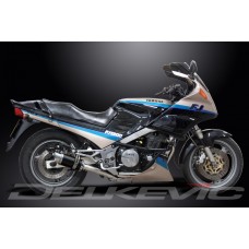 YAMAHA FJ1200 3XW ABS 91-96 200MM ROUND CARBON EXHAUST SYSTEM