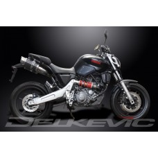 YAMAHA MT-03 2005-2015 200MM ROUND CARBON EXHAUST SYSTEM