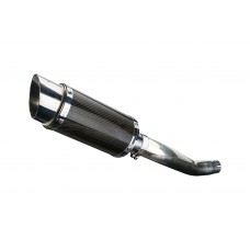 YAMAHA TDM850 1991-2001 200MM ROUND CARBON EXHAUST SYSTEM