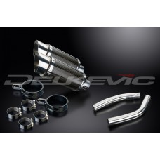 YAMAHA YZF-R1 YZFR1 2004-2006 200MM ROUND CARBON EXHAUST SYSTEM