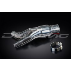 YAMAHA YZF-R1 YZFR1 R1 2004-2006 STAINLESS STEEL DE-CAT PIPE 