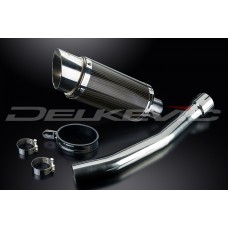 YAMAHA R1 YZF-R1 YZFR1 98-01 200MM ROUND CARBON EXHAUST SYSTEM