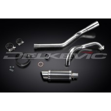 YAMAHA YZF-R125 2014-2016 200MM ROUND CARBON FULL EXHAUST SYSTEM