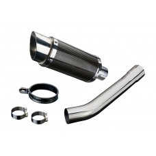 YAMAHA YZF-R6 YZFR6 2003-2005 200MM ROUND CARBON EXHAUST SYSTEM