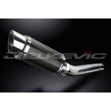 YAMAHA YZF600R THUNDERCAT 1994-2007 200MM ROUND CARBON EXHAUST SYSTEM