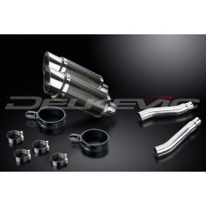 YAMAHA TRX850 1995-1999 200MM ROUND CARBON EXHAUST SYSTEM