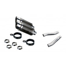 YAMAHA TRX850 1995-1999 200MM ROUND CARBON EXHAUST SYSTEM