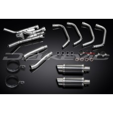 YAMAHA XJ900S DIVERSION 92-03 FULL 200MM ROUND CARBON EXHAUST SYSTEM