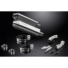 DUCATI MONSTER 796 11-15 320MM TRI-OVAL STAINLESS EXHAUST SYSTEM