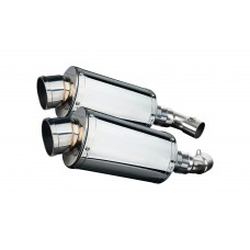 DUCATI MONSTER 796 11-15 225MM OVAL STAINLESS EXHAUST SYSTEM