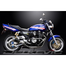 YAMAHA XJR1200 1995-1998 200MM ROUND CARBON 4 INTO 2 FULL EXHAUST SYSTEM