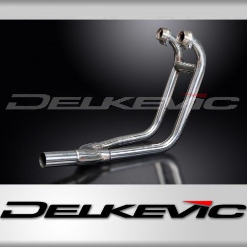 SUZUKI GS500E/F 1989-2019 STAINLESS 2 INTO 1 DOWN PIPES HEADER PIPES