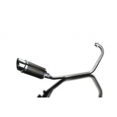 KYMCO CK1 14-15 200MM ROUND CARBON COMPLETE EXHAUST SYSTEM
