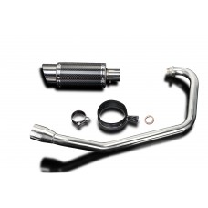 KYMCO CK1 14-15 200MM ROUND CARBON COMPLETE EXHAUST SYSTEM